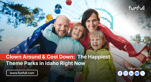 Clown Around & Cool Down: The Happiest Theme Parks in Idaho Right Now