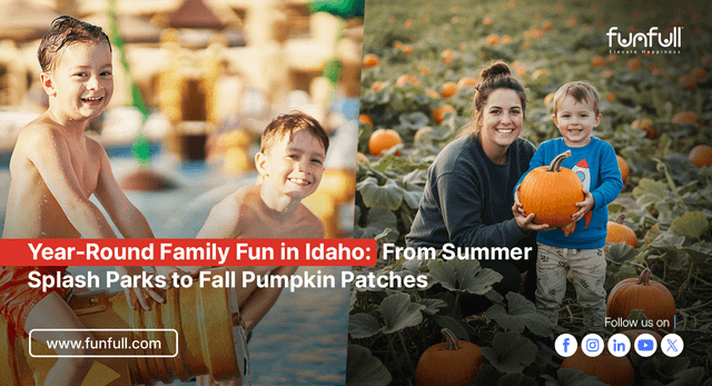 Year-Round Family Fun in Idaho: Splash Parks to Pumpkin Patches