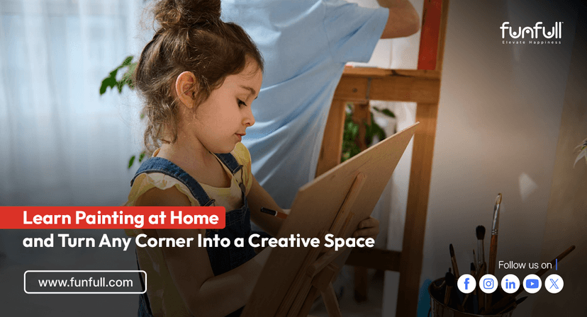 Learn Painting at Home and Turn Any Corner Into a Creative Space