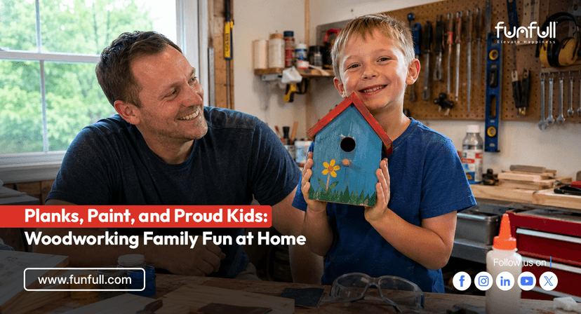 Planks, Paint, and Proud Kids: Woodworking Family Fun at Home