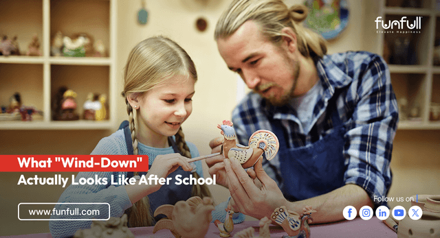 What "Wind-Down" Actually Looks Like After School
