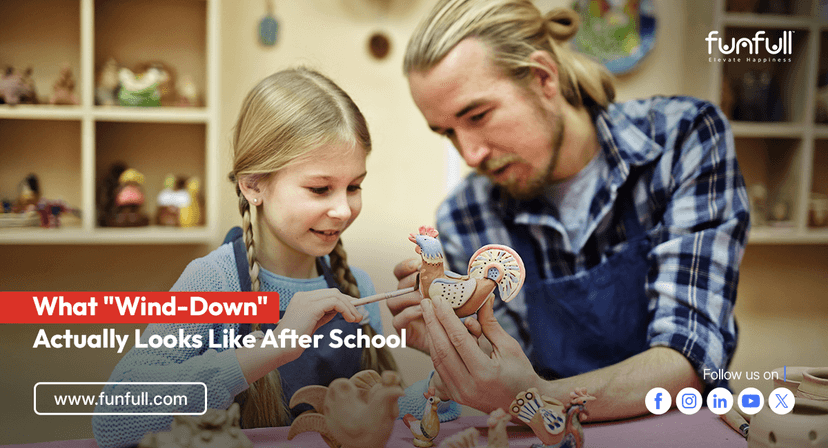 What "Wind-Down" Actually Looks Like After School