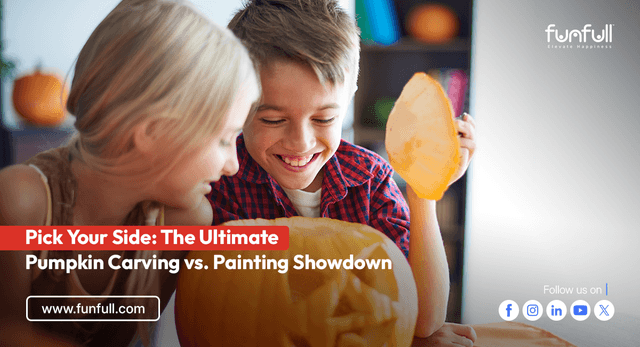 Pick Your Side: The Ultimate Pumpkin Carving vs. Painting Showdown
